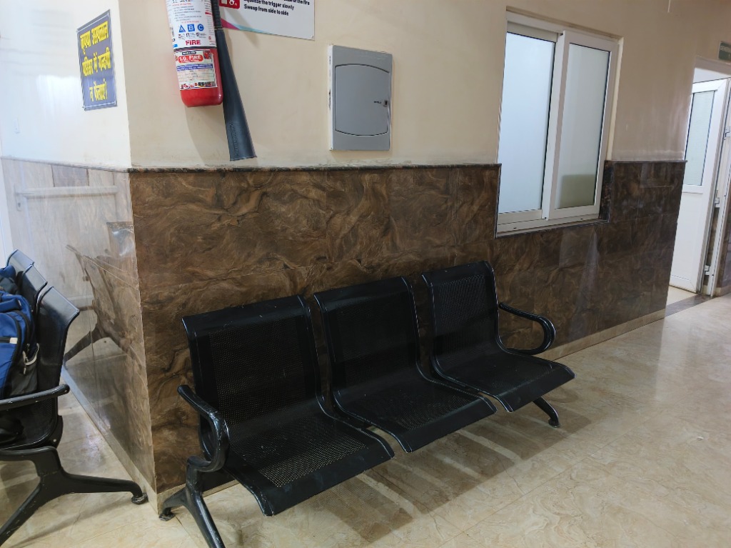 Patient in Waiting Area